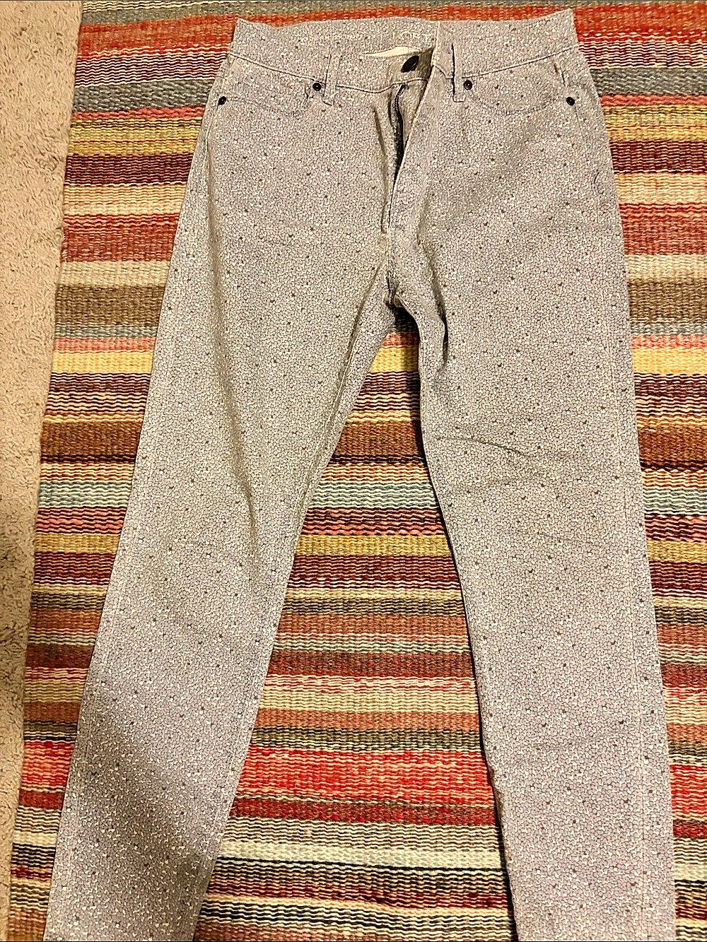 New LOFT Modern Skinny Ankle Pants Gray Skinny Jeans